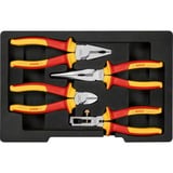 Bosch Professional VDE Zangen-Set Professional, 4-teilig rot/gelb