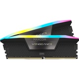 Corsair DIMM 32 GB DDR5-5600 (2x 16 GB) Dual-Kit, Arbeitsspeicher schwarz, CMH32GX5M2B5600C36K, Vengeance RGB, INTEL XMP