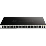 D-Link DGS-1210-48/E, Switch silber/schwarz, 4 Gigabit-Combo-Ports