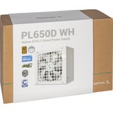 DeepCool PL650D White, PC-Netzteil weiß, 3x PCIe, 650 Watt