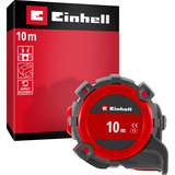 EINHELL Bandmaß, 10 Meter schwarz/rot