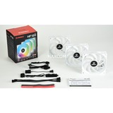 Enermax HF120 ARGB White 3 Pack 120x120x25, Gehäuselüfter weiß, 3er Pack, inkl. Controller