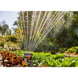 GARDENA Viereckregner AquaZoom compact grau/orange