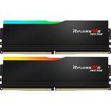 G.Skill DIMM 32 GB DDR5-6000 (2x 16 GB) Dual-Kit, Arbeitsspeicher schwarz, F5-6000J3038F16GX2-RM5NRK, Ripjaws M5 RGB, AMD EXPO
