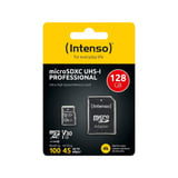Intenso UHS-I Professional 128 GB microSDXC, Speicherkarte schwarz, UHS-I U3, Class 10