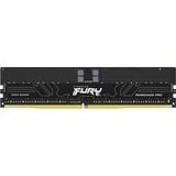 Kingston FURY DIMM 128 GB DDR5-6000 (8x 16 GB) Octa-Kit ECC, Arbeitsspeicher schwarz, KF560R32RBEK8-128, Renegade Pro, Registred, INTEL XMP, AMD EXPO