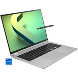 LG gram 16T90Q-G.AP79G, Notebook silber, Windows 11 Pro 64-Bit, 1 TB SSD