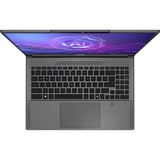 MSI Creator A16 AI+ A3HVGG-047, Notebook grau, AMD Ryzen AI 9 365, NVIDIA GeForce RTX 4070, 32 GB LPDDR5X, 1 TB (1 TB SSD), Windows 11 Pro