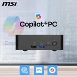 MSI Cubi NUC AI+ 3MG-006DE, Mini-PC schwarz, Windows 11 Pro