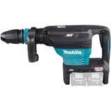 Makita Akku-Stemmhammer HM002GZ03 XGT, SDS-max, 80Volt (2x40V), Meißelhammer blau/schwarz, ohne Akku und Ladegerät