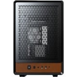 Montech Heritage , Tower-Gehäuse schwarz/braun, Tempered Glass
