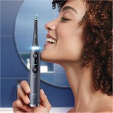  Oral-B iO Series 9, Elektrische Zahnbürste schwarz/rosé, Black Onyx/Rose Quartz mit 2. Handstück
