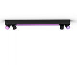 Philips HUE White & Color Ambiance Centris 4er Deckenspot, LED-Leuchte schwarz