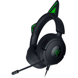 Razer Kraken Kitty V3 X Black, Gaming-Headset schwarz/grün, 3,5-mm-Klinkenstecker