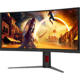 AOC AGON CU34G4CA, Gaming-Monitor 86.4 cm (34 Zoll), schwarz, WQHD, Fast-VA, Curved, USB-Hub, KVM, 180Hz Panel