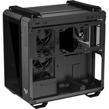 ASUS TUF GAMING GT502 HORIZON ARGB , Tower-Gehäuse schwarz, Tempered Glass x 2