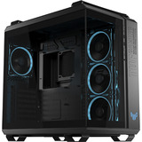 ASUS TUF GAMING GT502 HORIZON ARGB , Tower-Gehäuse schwarz, Tempered Glass x 2