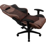 Aerocool DUKE, Gaming-Stuhl rot/braun, Punch Red
