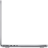 Apple MacBook Pro (14") 2021 Generalüberholt, Notebook grau, 16 GB, 512 GB (512 GB SSD), macOS, Deutsch