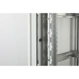 Digitus Netzwerkschrank Unique Serie - 800x800 mm (BxT), IT-Schrank hellgrau, 42 Höheneinheiten