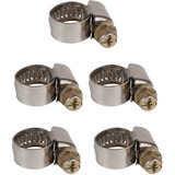 EINHELL Schellen-Set, für Kompressoren, Ø 8-12 mm, 5 Stück zur Fixierung von Druckluft-Schläuchen