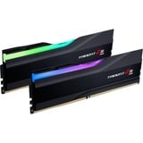 G.Skill DIMM 32 GB DDR5-6000 (2x 16 GB) Dual-Kit, Arbeitsspeicher schwarz, F5-6000J2836G16GX2-TZ5RK, Trident Z5 RGB, INTEL XMP