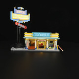 Lumibricks Night Glow Drive-in, Konstruktionsspielzeug 