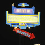 Lumibricks Night Glow Drive-in, Konstruktionsspielzeug 