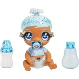 MGA Entertainment Glitter Babyz Doll - Light Blue (Snowflake), Puppe