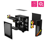 MSI MPG Infinite Z3 X3D 9NVRR7-882AT, Gaming-PC schwarz/transparent, Windows 11 Home