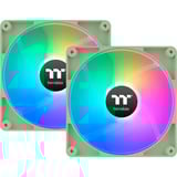 Thermaltake CT140 ARGB Sync PC Cooling Fan Matcha Green, Gehäuselüfter hellgrün, 2er Pack, 140 mm