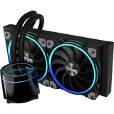 Alpenföhn Gletscherwasser 240 AiO RGB 240mm, Wasserkühlung schwarz