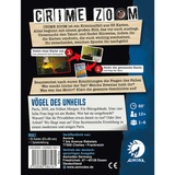 Asmodee Crime Zoom Fall 2: Vögel des Unheils, Kartenspiel 