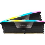 Corsair DIMM 64 GB DDR5-6000 (2x 32 GB) Dual-Kit, Arbeitsspeicher grau, CMH64GX5M2B6000Z30, Vengeance RGB, AMD EXPO