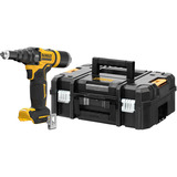 DEWALT Akku-Nietpistole DCF403NT, 18Volt, 2,4 - 4,8mm gelb/schwarz, ohne Akku und Ladegerät, in T STAK Box