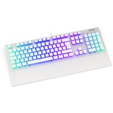 Omnis Pudding Onyx White, Gaming-Tastatur