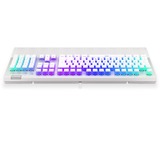 ENDORFY Omnis Pudding Onyx White, Gaming-Tastatur weiß, DE-Layout, Kailh RGB Brown