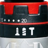 Einhell Akku-Schlagbohrschrauber TE-CD 12/1 Li-i rot/schwarz, 2x Li-Ionen Akku 2,0Ah