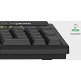 KeySonic KSK-8008U-IP, Tastatur schwarz, DE-Layout, Rubberdome