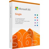 Microsoft Office M365 Single 1 User DE für PC und MAC, Office-Software Deutsch, 1 Jahr