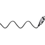 goobay Ethernet-Adapterkabel USB-C 3.2 Gen2 > RJ-45, Slim schwarz/grau, 5 Meter
