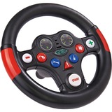 BIG Racing Sound Wheel, Lenkrad schwarz/rot
