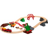 BRIO Großes Bahn Bauernhof-Set