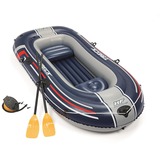 Bestway Schlauchboot-Set "Treck X 2" orange/schwarz, 255cm x 127cm x 36cm