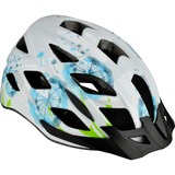 FISCHER Fahrrad Fahrradhelm Urban Flower weiß, Größe S/M
