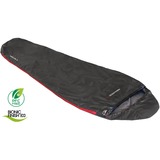 High Peak Redwood 14, Schlafsack anthrazit/rot