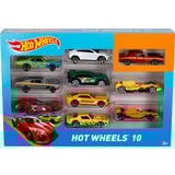 Hot Wheels Hot Wheels Set mit 10 Fahrzeugen im Maßstab 1:64, Spielfahrzeug 