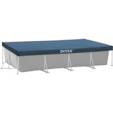 Intex Abdeckplane 128038 für Frame-Pool Family dunkelblau, 300cm x 200cm