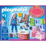 PLAYMOBIL 70210 Dollhouse Babyzimmer, Konstruktionsspielzeug 