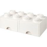 LEGO Brick Drawer 8 weiß, Aufbewahrungsbox